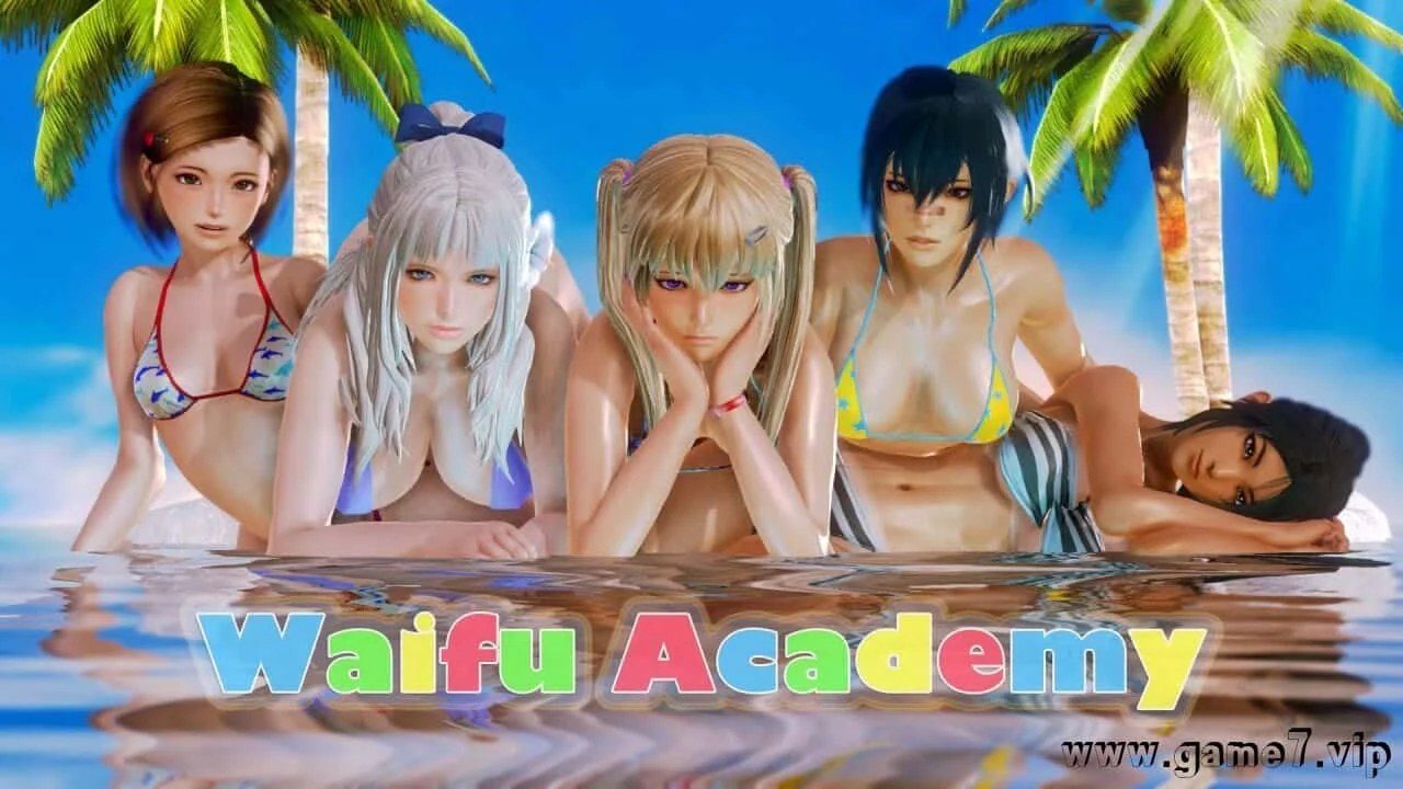 二次元老婆学院_Waifu Academy 地图探索 场景图 1